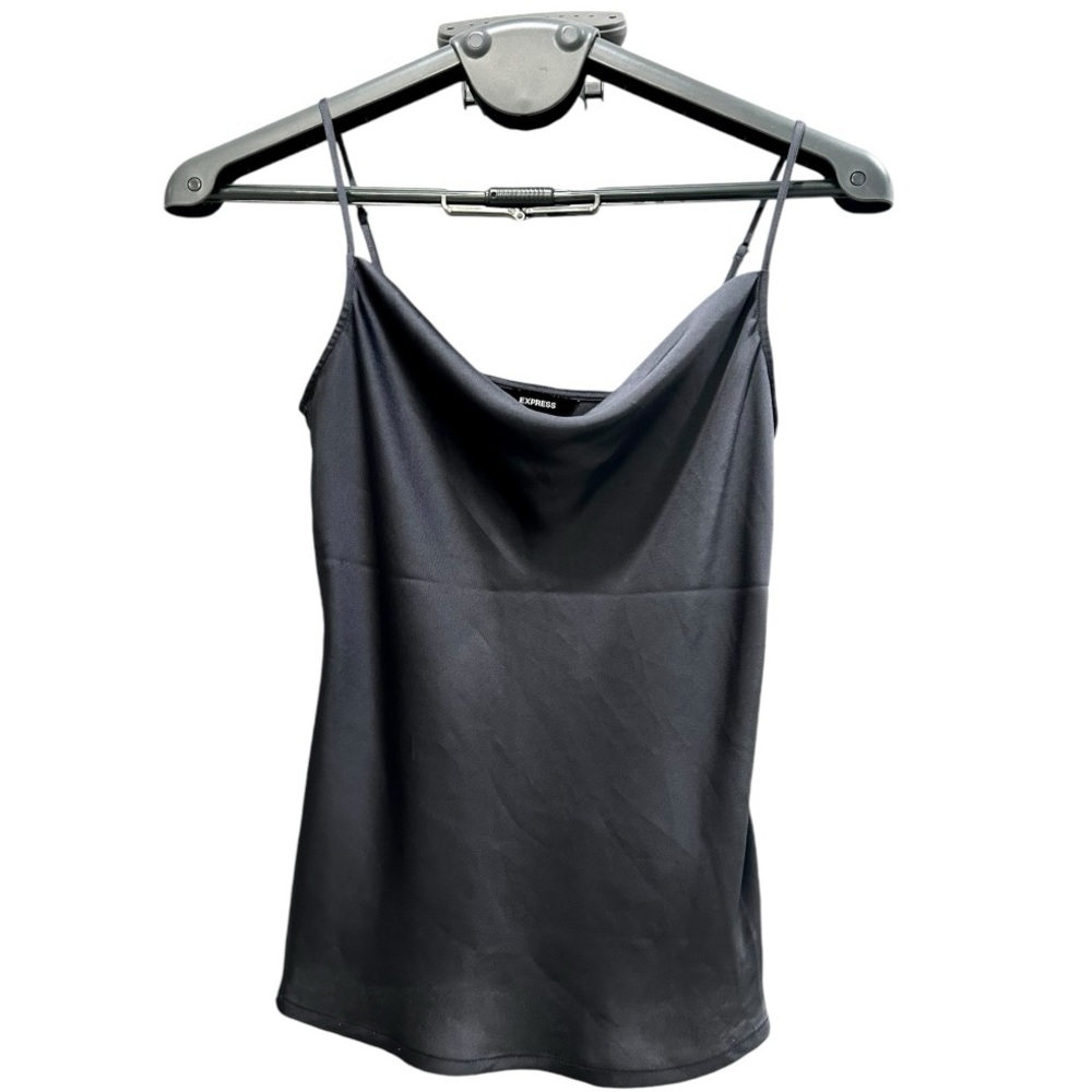 Express Satin Cowl Neck Cami